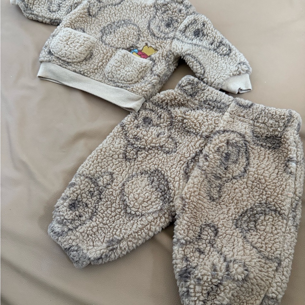 Disney Baby Winnie the Pooh Beige Matching Set